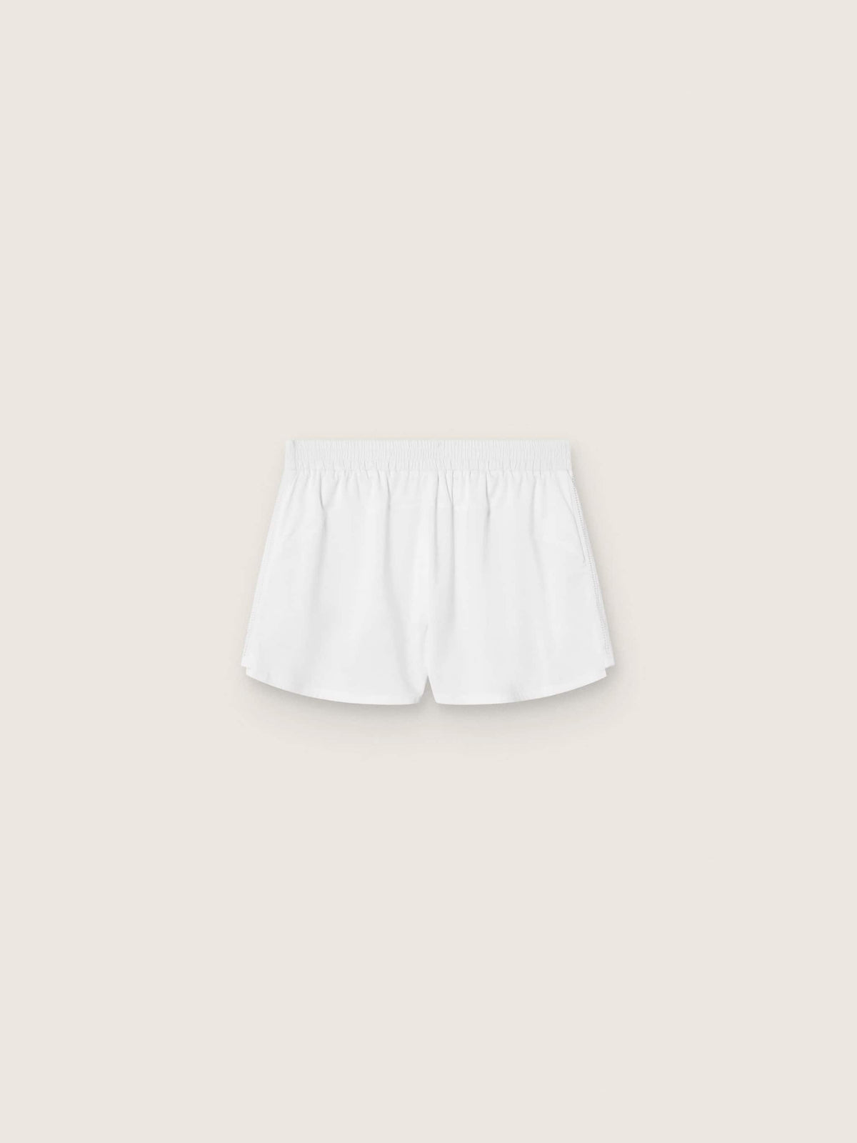 Women's white double-layer sports shorts - Golden Goose Women