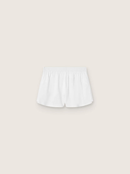 Women's white double-layer sports shorts - Golden Goose Women
