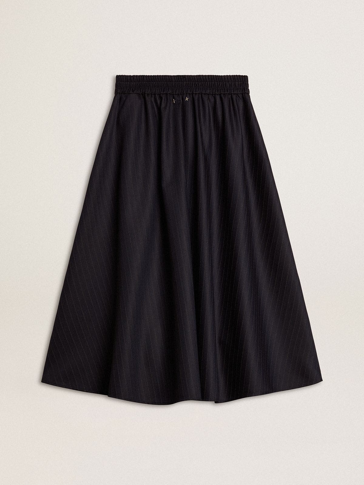 Women’s midnight blue wool skirt - Golden Goose Women