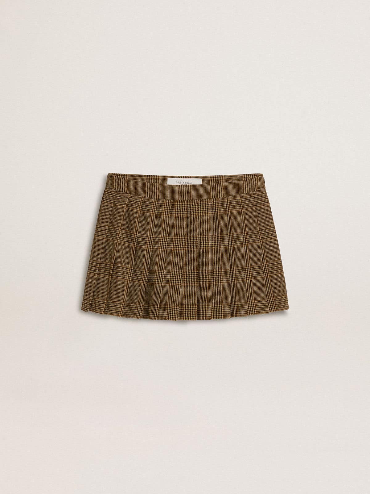 Wool pleated mini skirt - Golden Goose Women