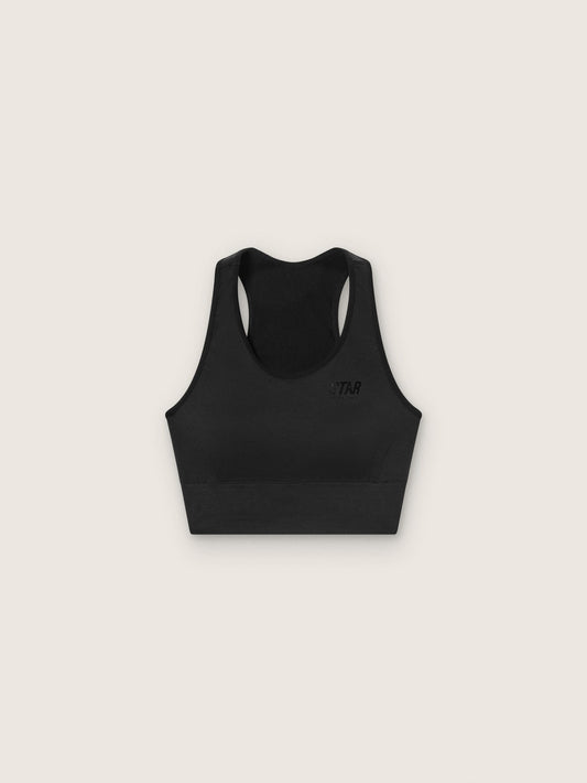 Women's black sports bra - Golden Goose Women