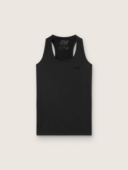 Women's black sports tank top - Golden Goose Women