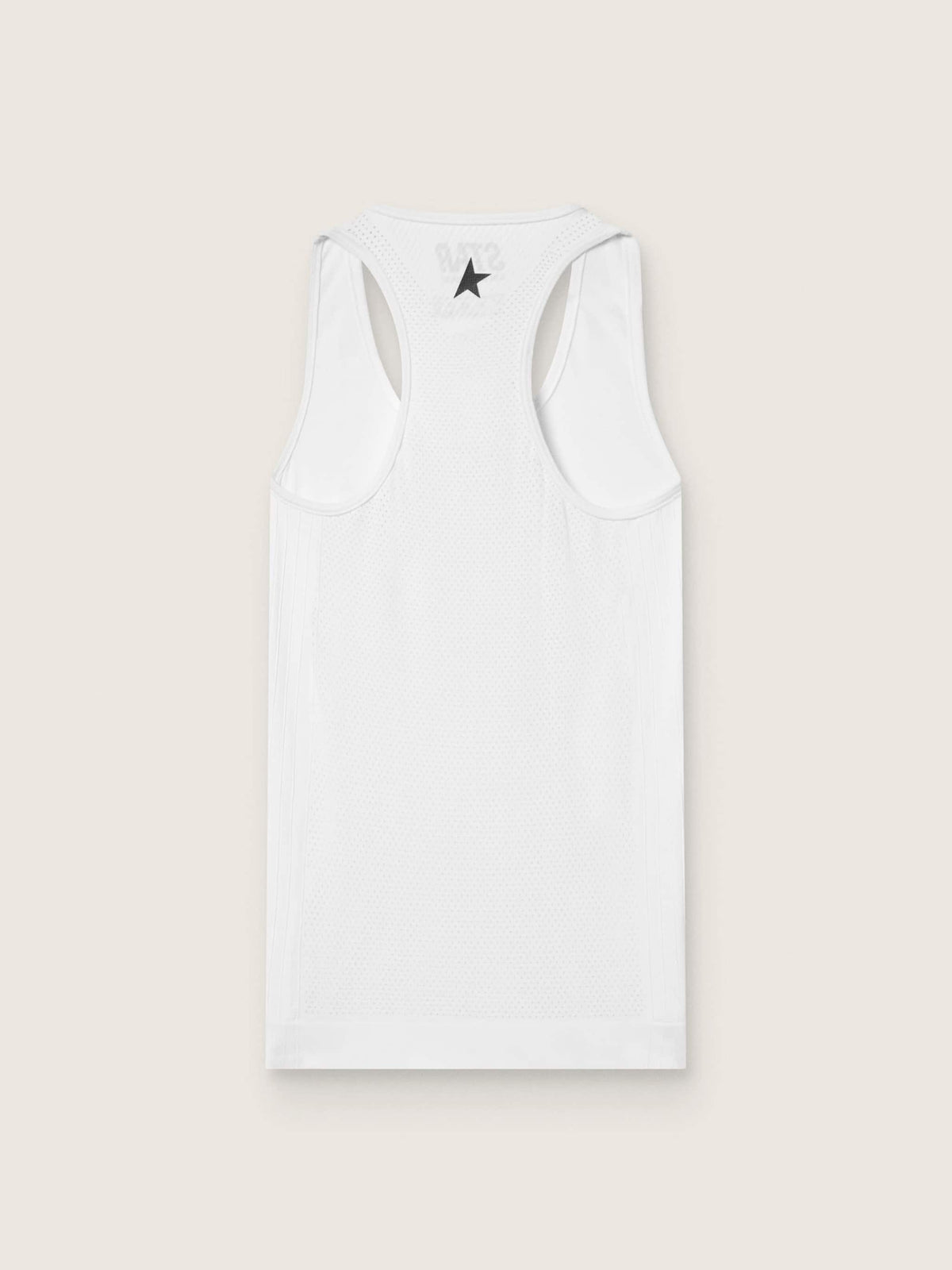 Women's white sports tank top - Golden Goose Women