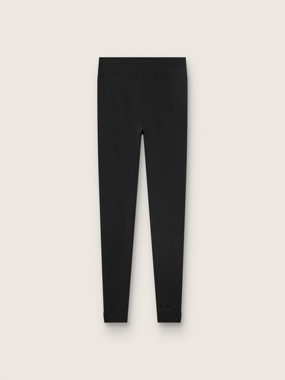 Women's black high-waist sports leggings - Golden Goose Women