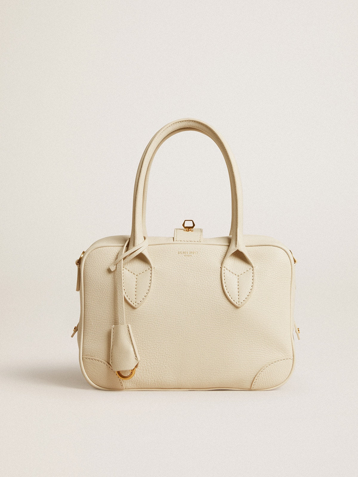 Vita Bag in butter-colored leather with gold details - Golden Goose Women