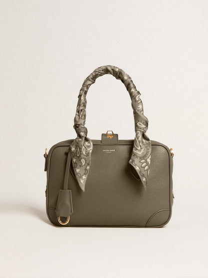Vita Bag in sage-green leather with gold details - Golden Goose Women