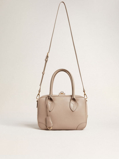 Vita Bag in taupe leather with gold details - Golden Goose Women