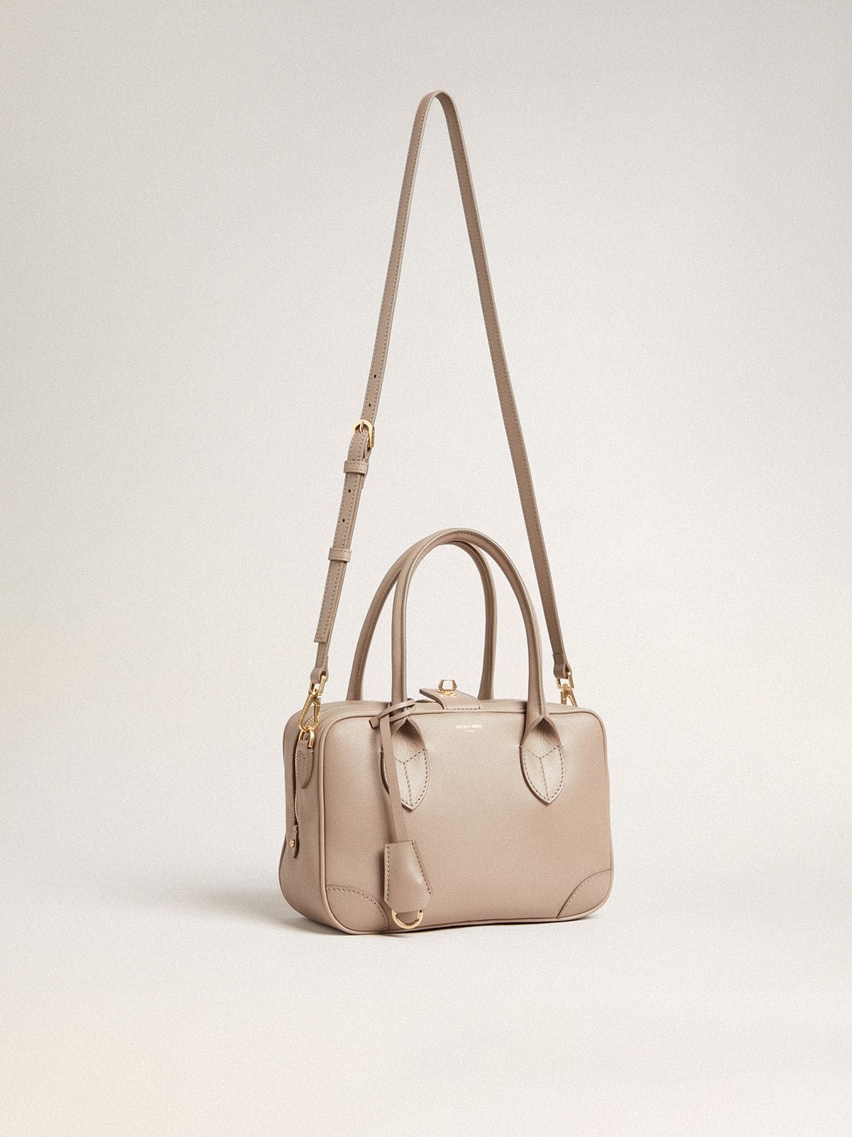Vita Bag in taupe leather with gold details - Golden Goose Women