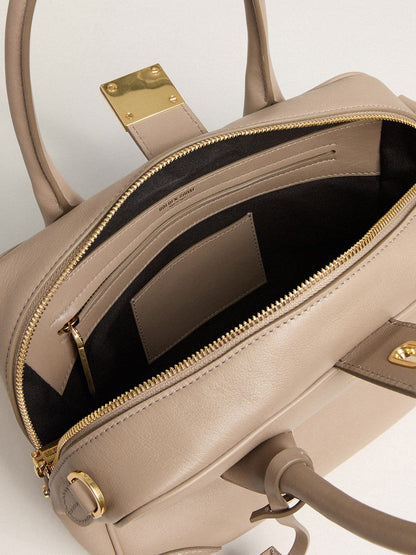 Vita Bag in taupe leather with gold details - Golden Goose Women