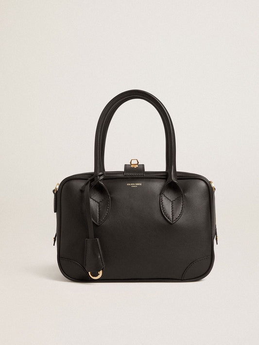 Vita Bag in smooth black leather with gold details - Golden Goose Women