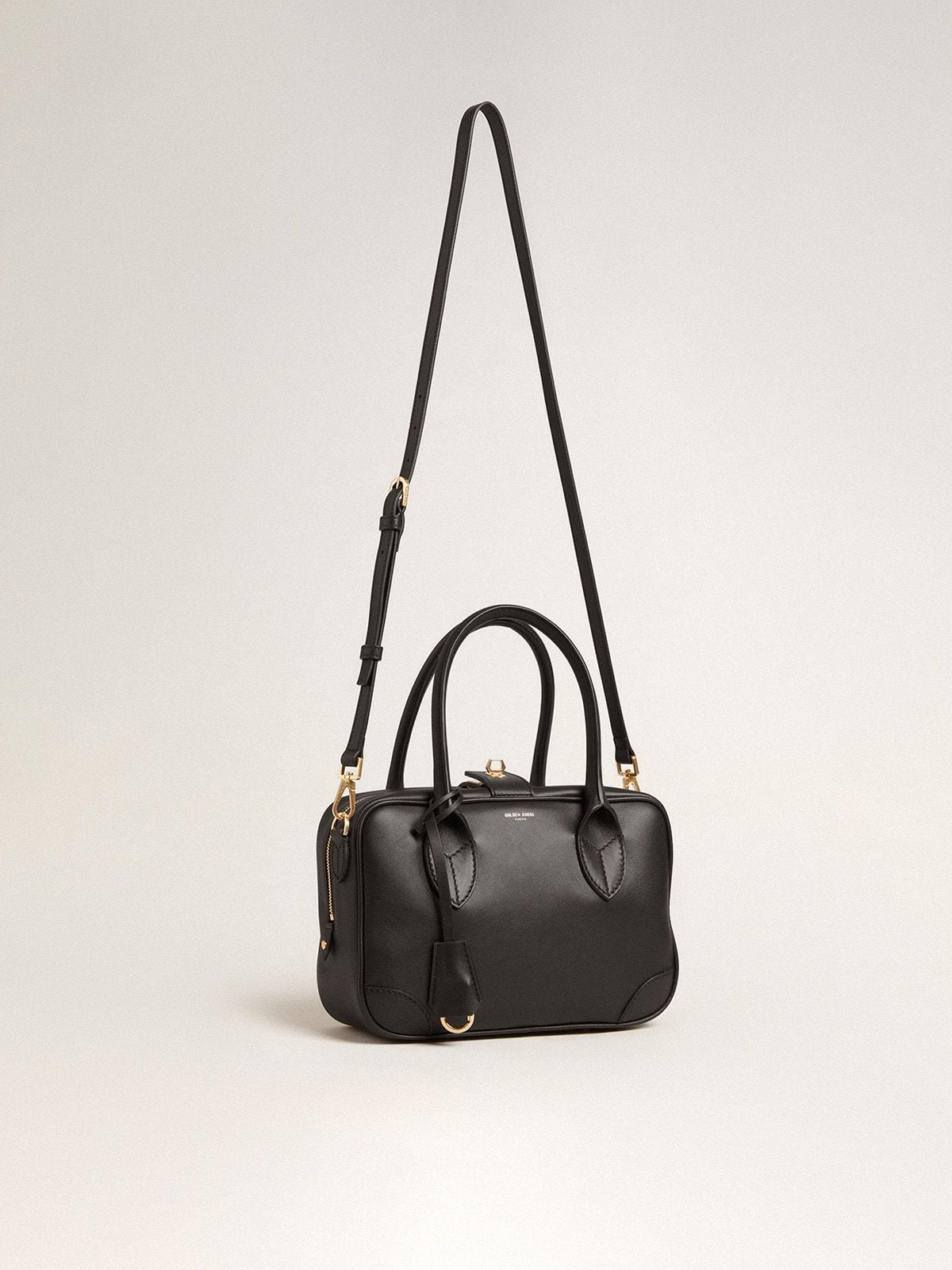 Vita Bag in smooth black leather with gold details - Golden Goose Women