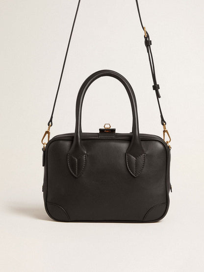 Vita Bag in smooth black leather with gold details - Golden Goose Women