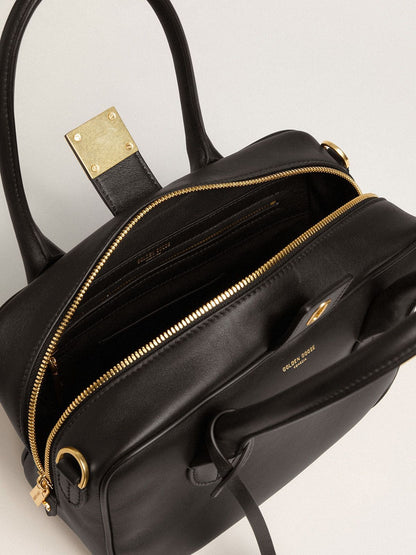 Vita Bag in smooth black leather with gold details - Golden Goose Women