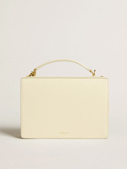 Venezia Bag in butter-colored boarded leather with double charm - Golden Goose Women