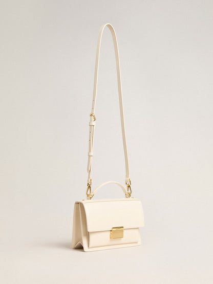 Venezia Bag in butter-colored boarded leather with gold details - Golden Goose Women