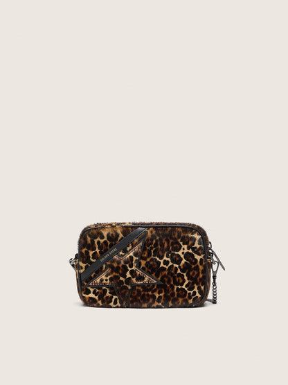 Mini Star Bag in animal-print pony skin with tone-on-tone star - Golden Goose Women