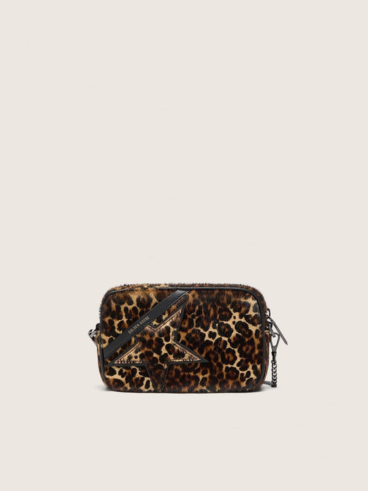 Mini Star Bag in animal-print pony skin with tone-on-tone star - Golden Goose Women