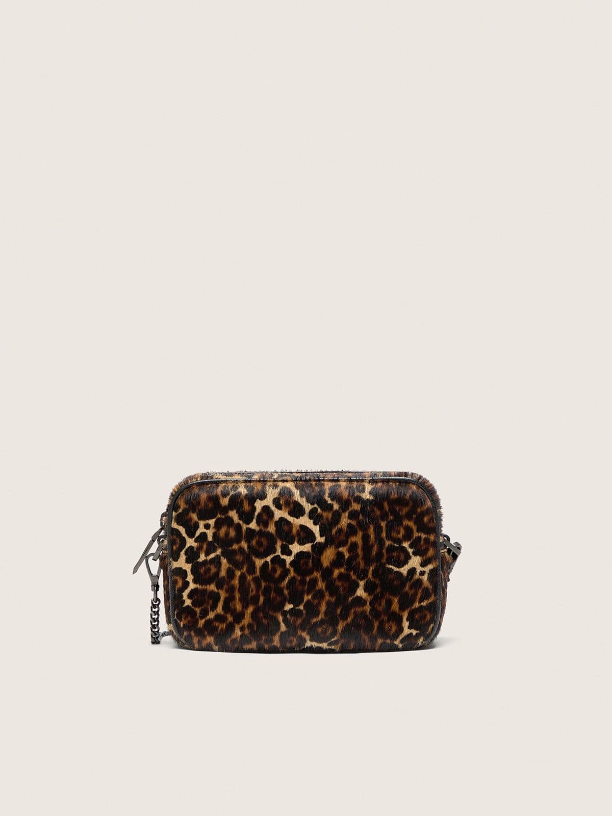 Mini Star Bag in animal-print pony skin with tone-on-tone star - Golden Goose Women