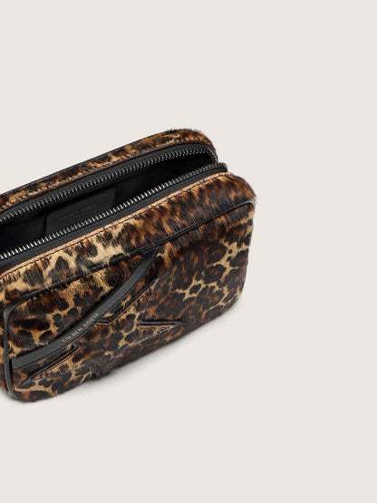Mini Star Bag in animal-print pony skin with tone-on-tone star - Golden Goose Women