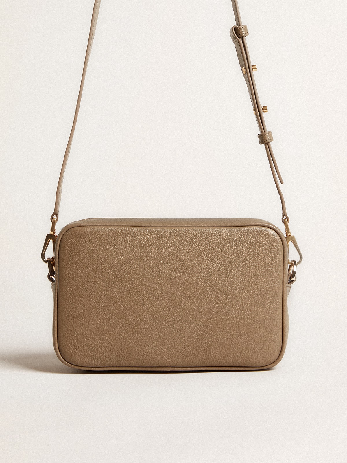 Star Bag in sage-green leather with tone-on-tone star - Golden Goose Women