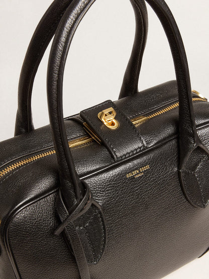 Vita Bag in black sheepskin leather with gold details - Golden Goose Women