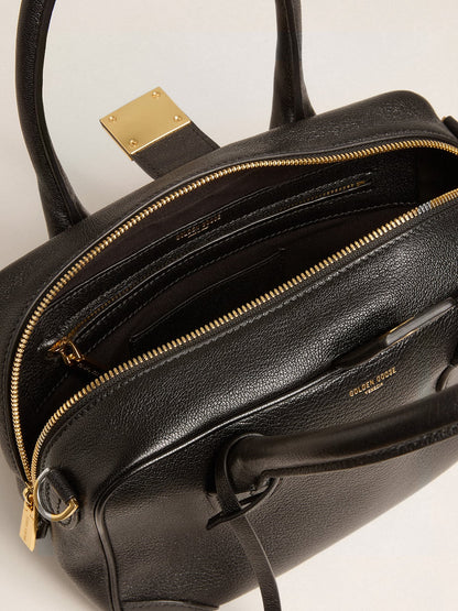 Vita Bag in black sheepskin leather with gold details - Golden Goose Women