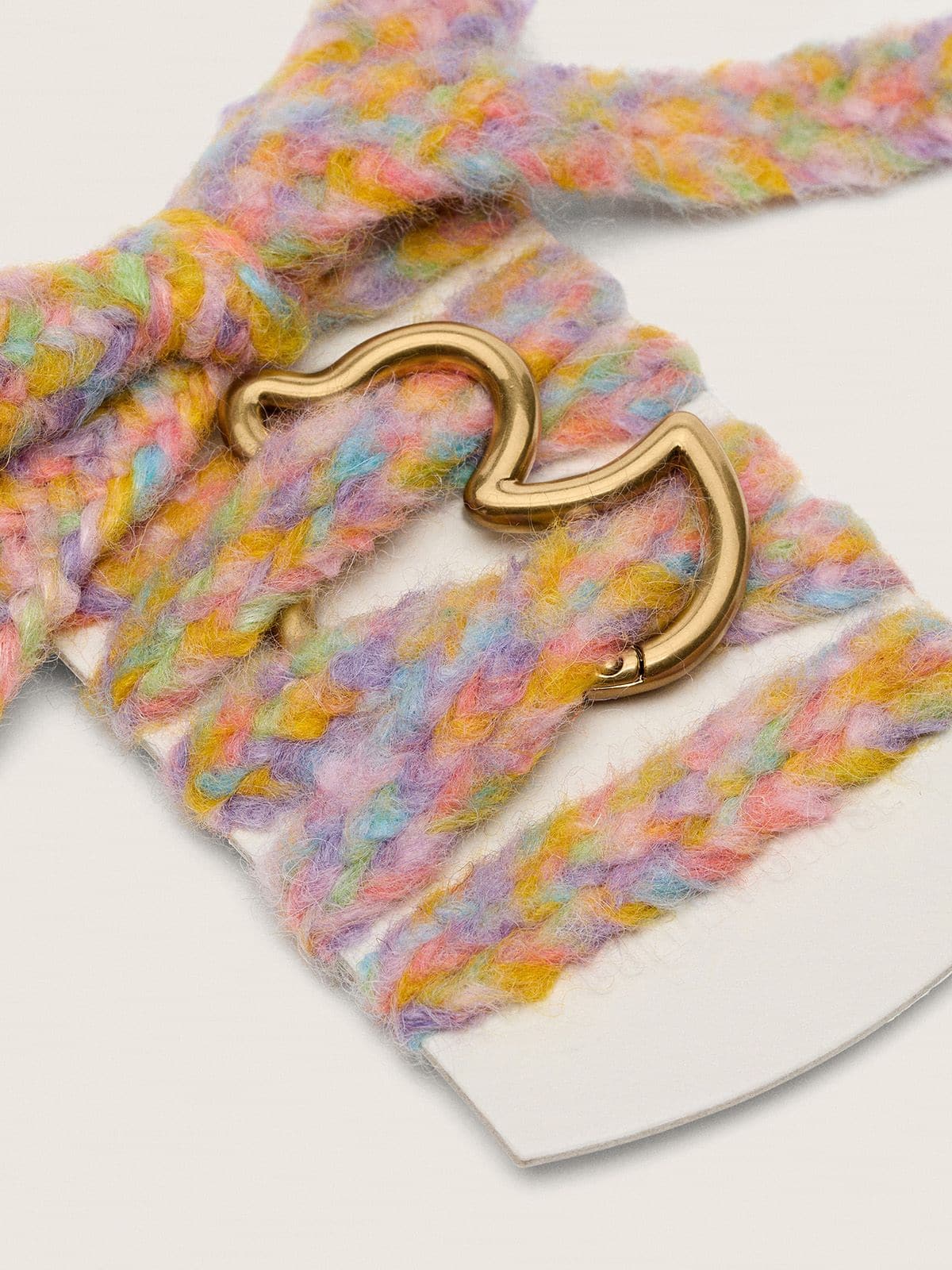 Skins multicolor wool laces with duck-shaped snap hook - Golden Goose Women|Men