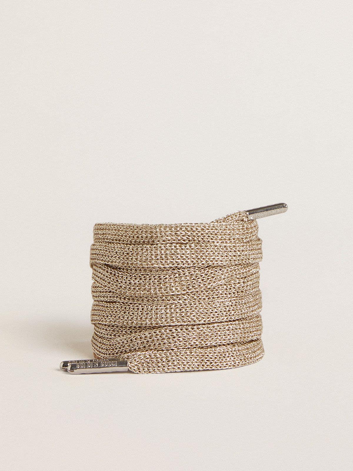 Gold lurex laces - Golden Goose Women|Men