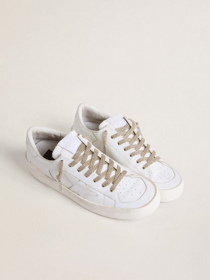 Gold lurex laces - Golden Goose Women|Men