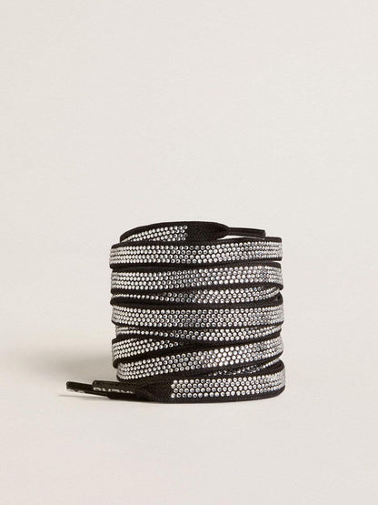 Swarovski laces with contrasting white logo - Golden Goose Women|Men