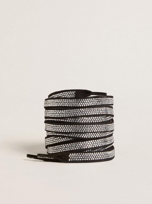 Swarovski laces with contrasting white logo - Golden Goose Women|Men