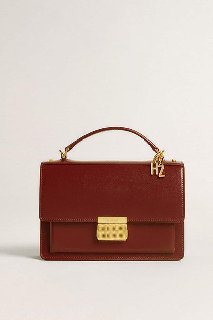 Letter Z charm in gold-colored brass with crystals - Golden Goose Women