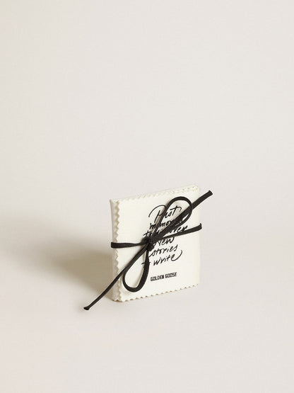 Women's stud earrings in antique gold color with crystals - Golden Goose Women