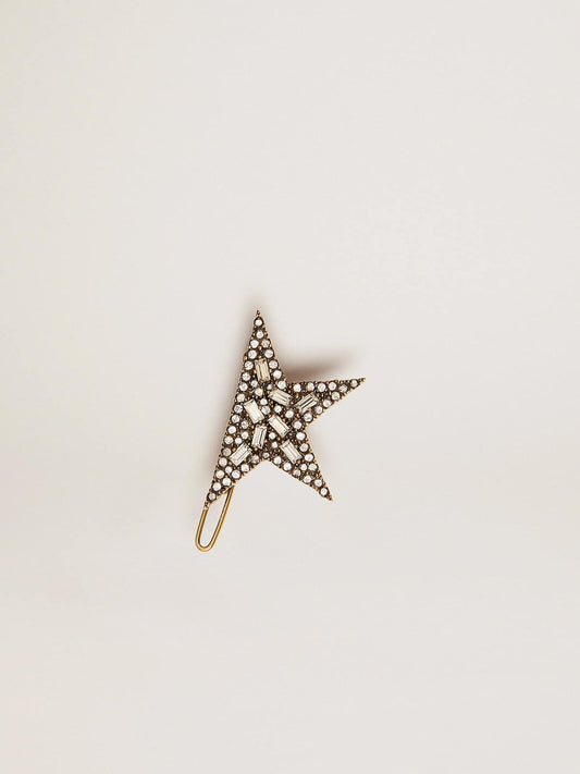 Lace lock with Star clip in antique gold color - Golden Goose Women|Men
