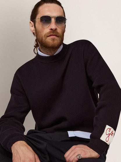 Sunframe Roger aviator model with silver frame - Golden Goose Women|Men