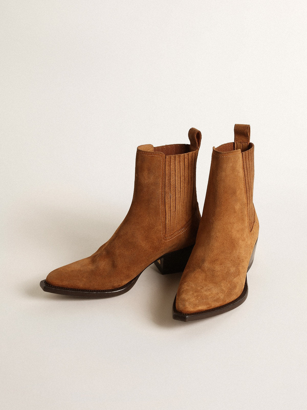 Debbie brown suede boots - Golden Goose Women