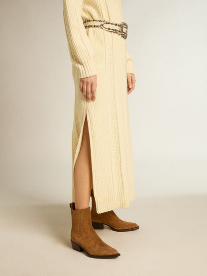 Debbie brown suede boots - Golden Goose Women