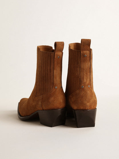 Debbie brown suede boots - Golden Goose Women
