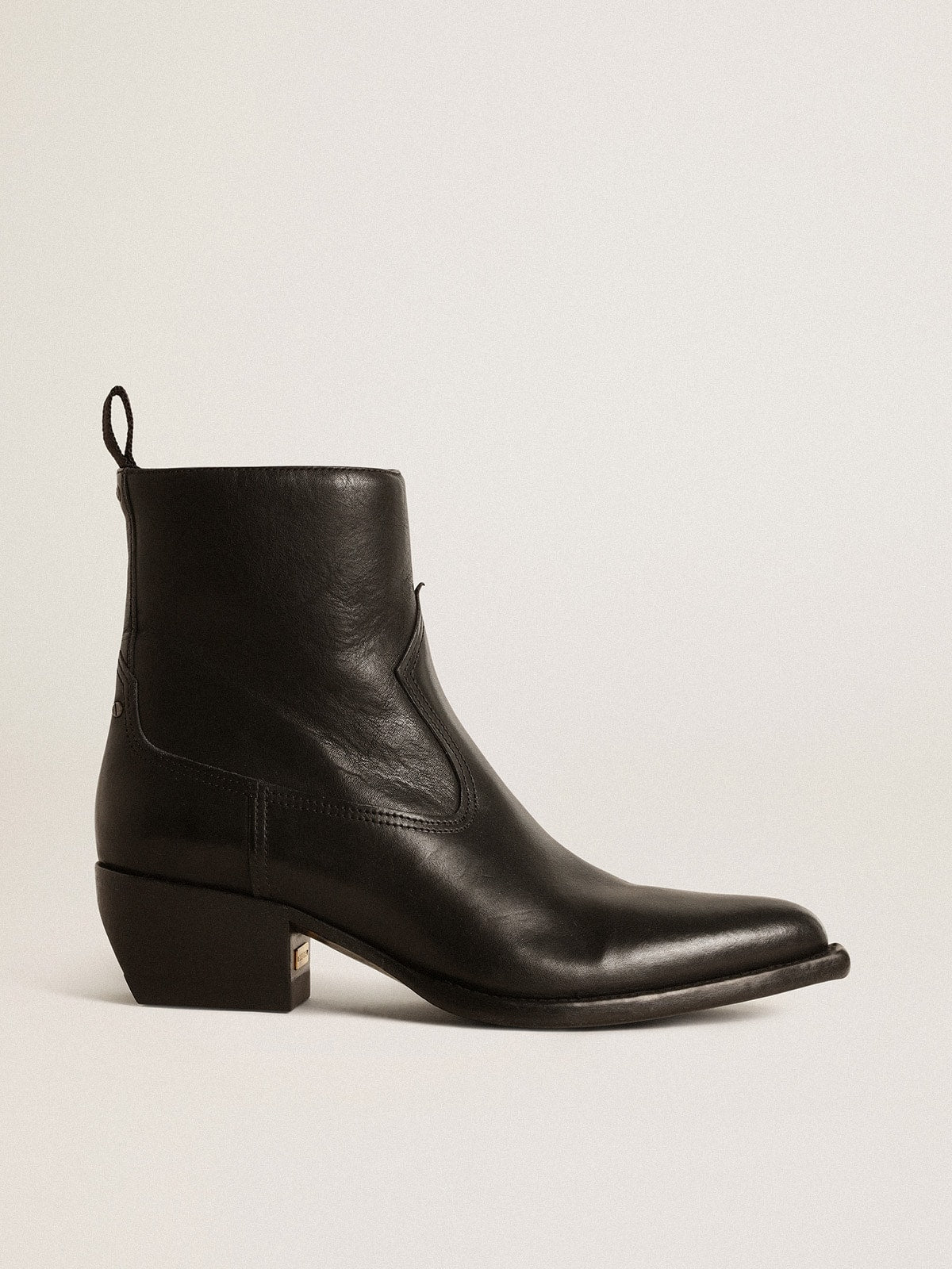Women’s Debbie boots in black leather - Golden Goose Women