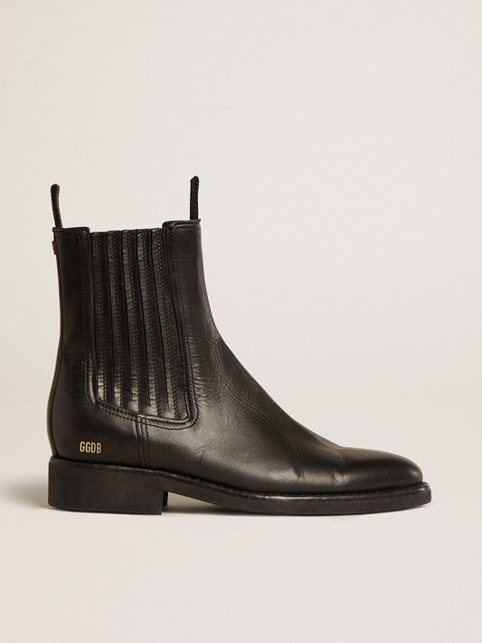 Women’s Chelsea boots in black leather - Golden Goose Women
