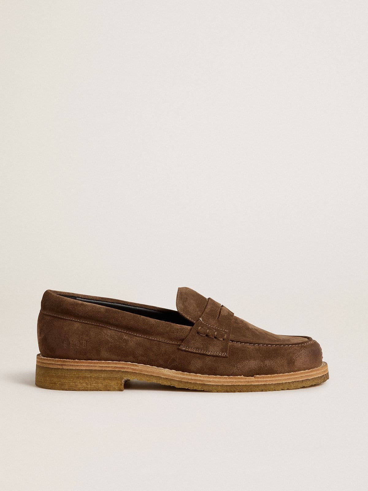 Women's Jerry loafer in dove-gray suede - Golden Goose Women