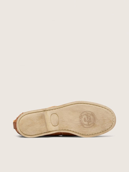 Women's Cruise loafer in tobacco-colored leather - Golden Goose Women