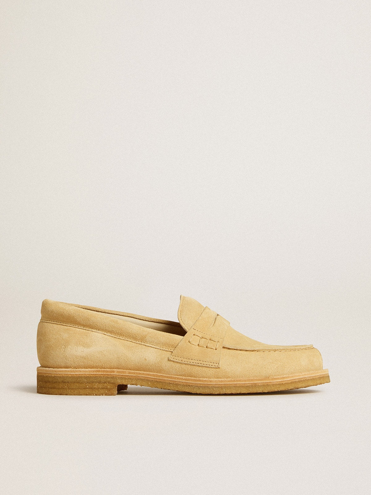 Jerry loafer in ecru waxed suede - Golden Goose Women
