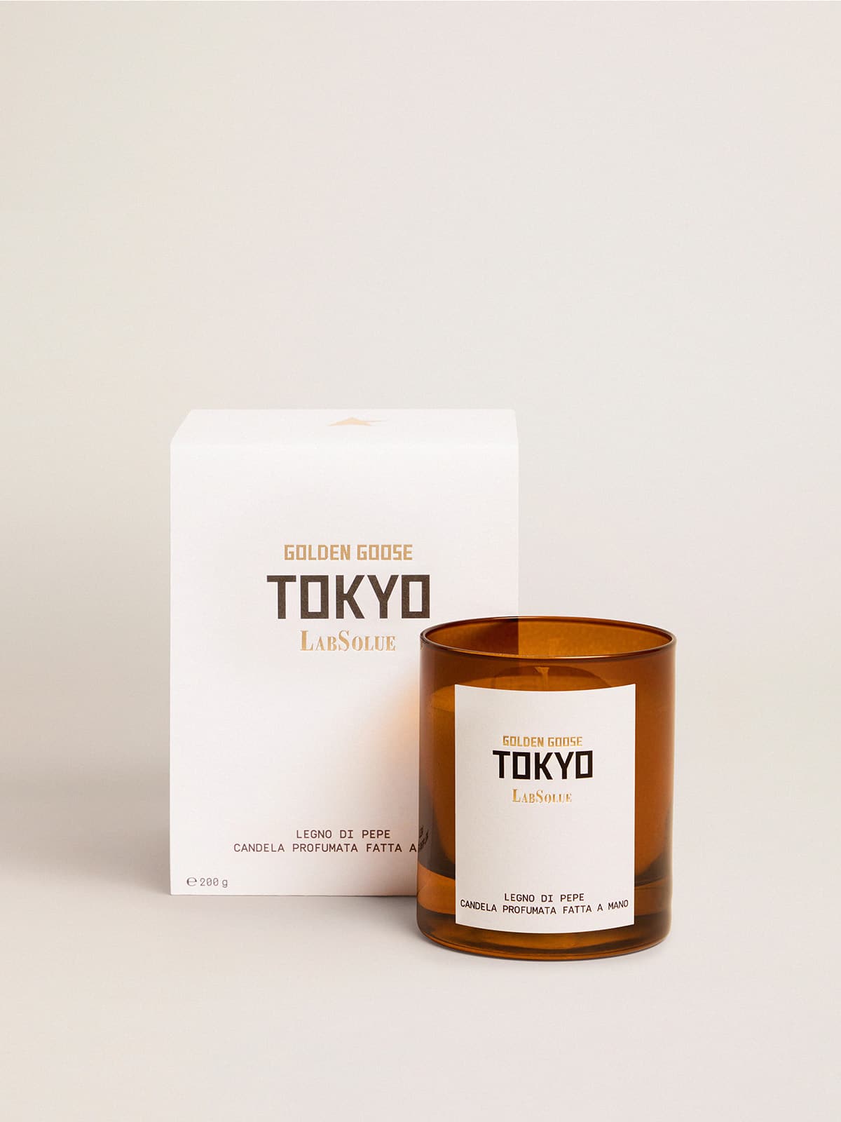 Tokyo Essence Pepper Wood Scented Candle 200 g. - Golden Goose Women|Men