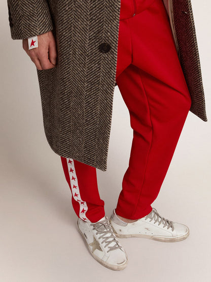 Men's Super-Star with silver heel tab and lettering - Golden Goose Men