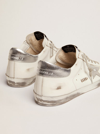 Men's Super-Star with laminated star and heel tab - Golden Goose Men