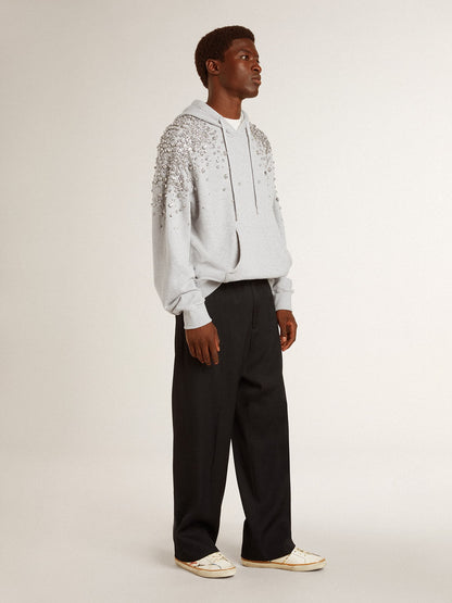 Men’s Super-Star LTD with perforated star and metallic leather heel tab - Golden Goose Men