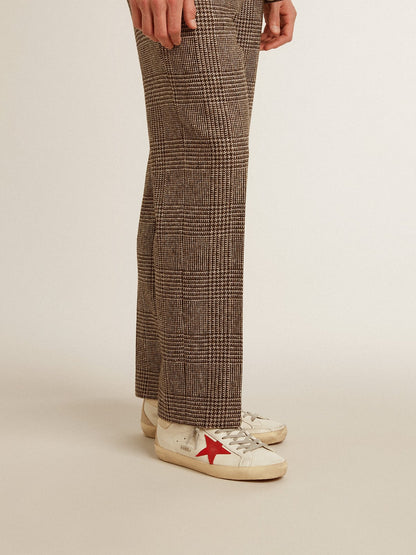 Men's Super-Star in nappa with red star and cream leather heel tab - Golden Goose Men