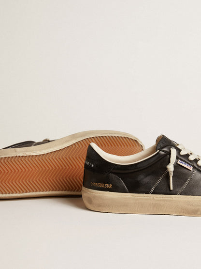 Men’s Soul Star in black bio-based nappa - Golden Goose Men