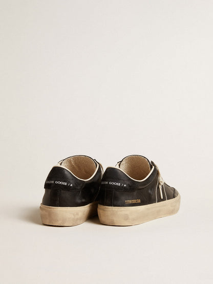 Men’s Soul Star in black bio-based nappa - Golden Goose Men